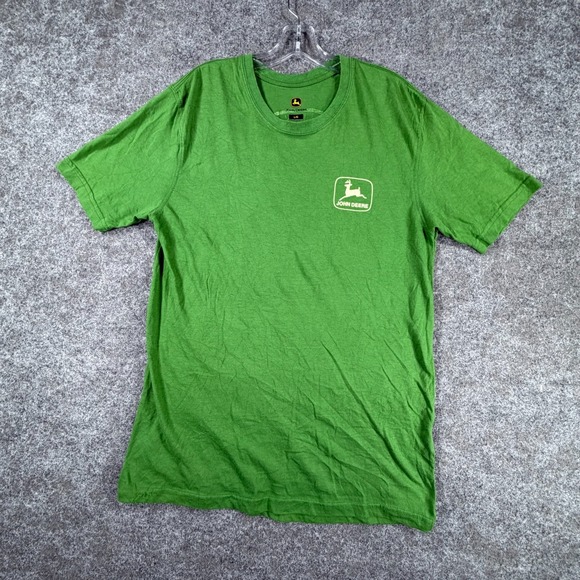 John Deere Other - John Deere Graphic T-Shirt Mens L Green Crewneck Short Sleeve Showroom Wear